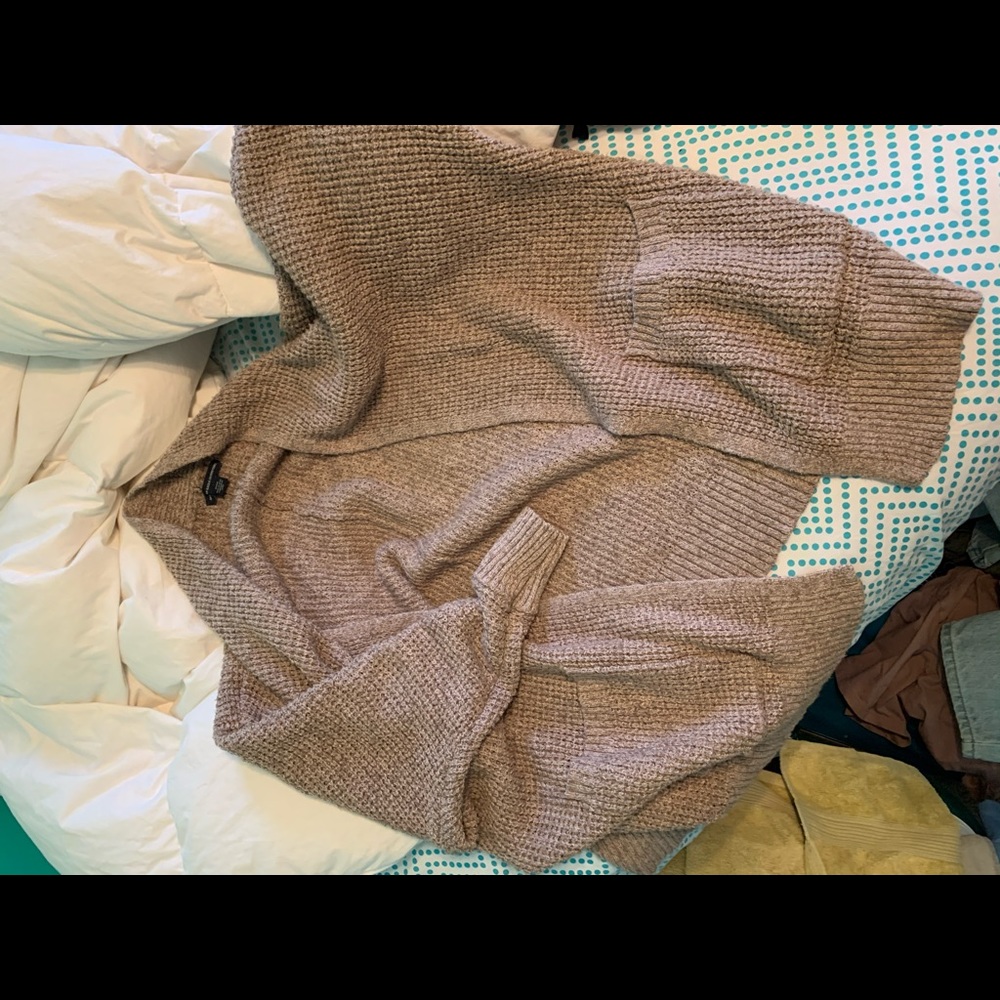 cute tan sweater